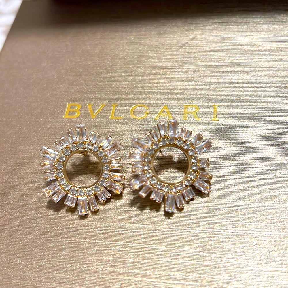 Amina Muaddi style Earrings